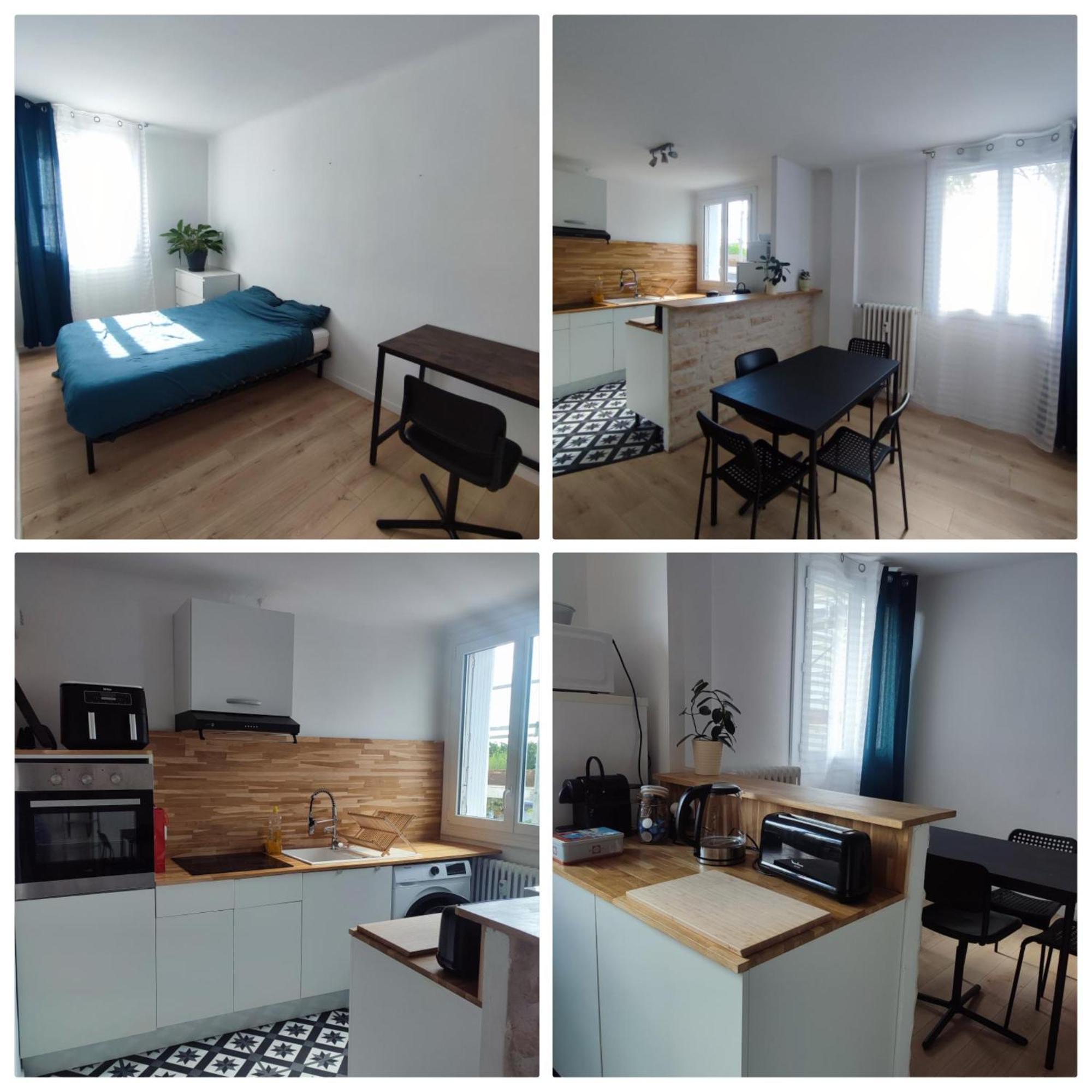 Chambre Dans Appartement Les Grands Noels Saint-Sébastien-sur-Loire Esterno foto